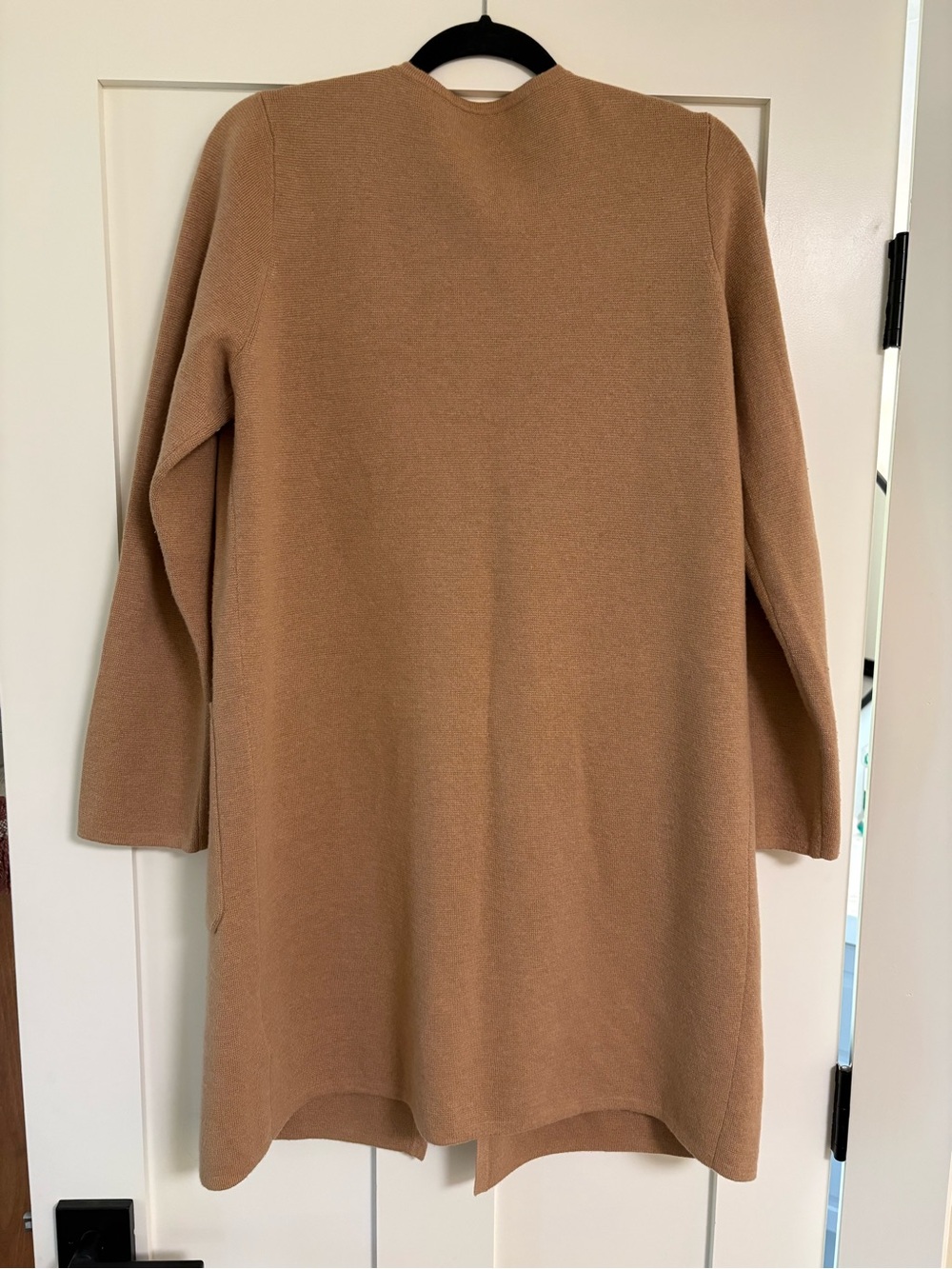 J. Crew Juliette Camel Open-Front Knit Cardigan - Picture 5 of 6